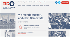 Desktop Screenshot of douglascountydemocrats.com